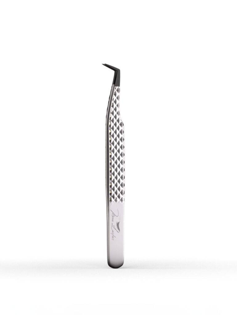 Pinzette Toledo Fiber Tip white